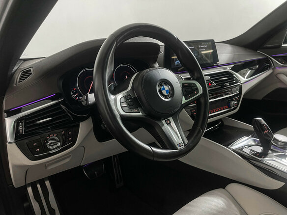 2018 BMW 5 серии 540i xDrive VII (G30/G31/G38), серый - вид 11