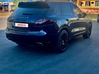 2012 Porsche Cayenne Diesel II (958), синий, 2850000 рублей, вид 3
