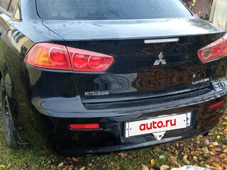 2008 Mitsubishi Lancer X, чёрный, 750000 рублей, вид 3