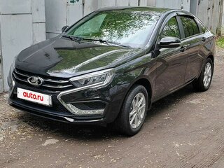 2024 Lada (ВАЗ) Vesta I Рестайлинг (NG), чёрный, 1450000 рублей, вид 1