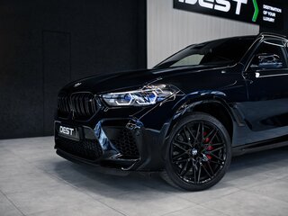 2021 BMW X6 M Competition III (F96), чёрный, 10100000 рублей, вид 2