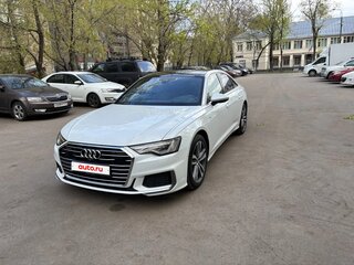 2021 Audi A6 45 TFSI V (C8), белый, 3600000 рублей, вид 3