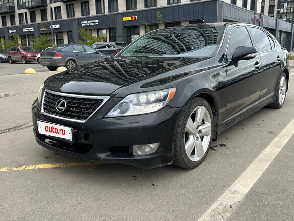 2010 Lexus LS 460 IV Рестайлинг, чёрный, 1300000 рублей