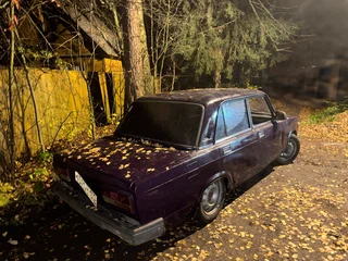 1999 Lada (ВАЗ) 2107, фиолетовый, 70000 рублей, вид 3
