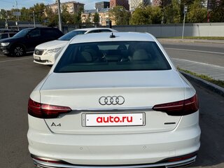 2021 Audi A4 40 TFSI V (B9) Рестайлинг, белый, 3300000 рублей, вид 5