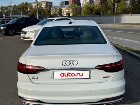 2021 Audi A4 40 TFSI V (B9) Рестайлинг, белый, 3300000 рублей, вид 5