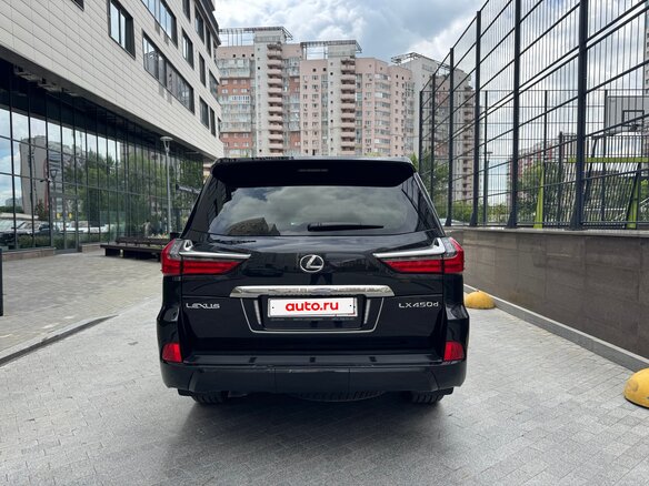 2021 Lexus LX 450d III Рестайлинг 2, чёрный, 9500000 рублей - вид 3