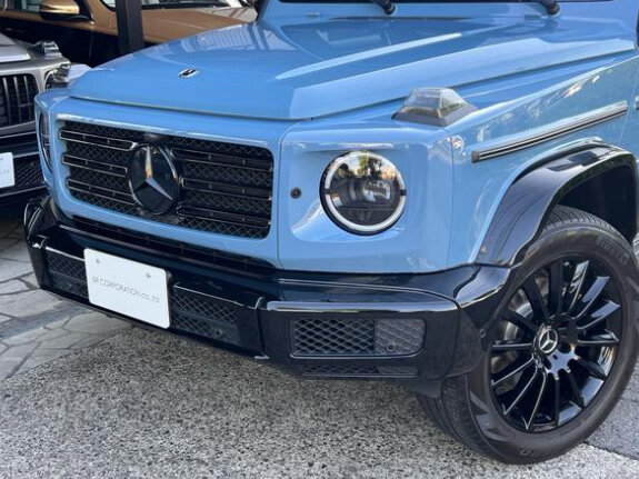 2021 Mercedes-Benz G-Класс 400 d III (W463), голубой, 11700000 рублей - вид 2