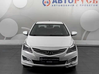 2016 Hyundai Solaris I Рестайлинг, белый, 818000 рублей, вид 2
