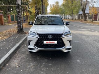 2019 Lexus LX 570 III Рестайлинг 2, белый, 9500000 рублей, вид 1
