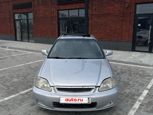 1999 Honda Civic VI Рестайлинг, серебристый - вид 2