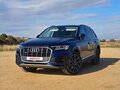 2019 Audi Q7 45 TDI II (4M) Рестайлинг, синий, 6650000 рублей