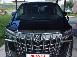 2022 Toyota Alphard III Рестайлинг, чёрный, 5750000 рублей, вид 4