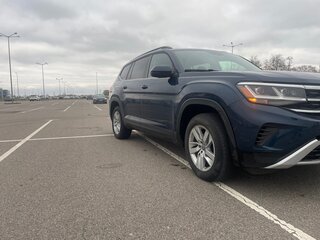 2020 Volkswagen Atlas I Рестайлинг, синий, 2237350 рублей, вид 3
