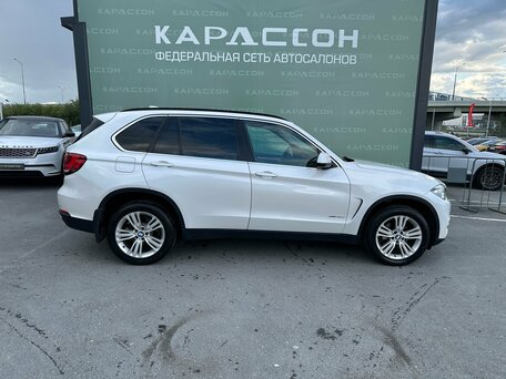 2015 BMW X5 30d III (F15), белый, 3355000 рублей, вид 4