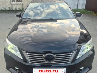 2012 Toyota Camry VII (XV50), чёрный, 1890000 рублей, вид 3