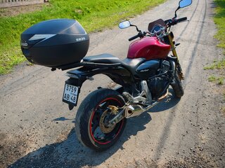2007 Honda CB 600F Hornet, красный, 420000 рублей, вид 4