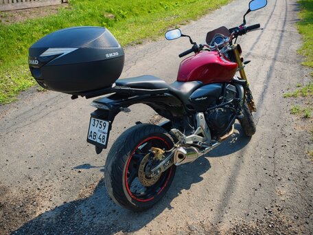 2007 Honda CB 600F Hornet, красный, 420000 рублей, вид 4