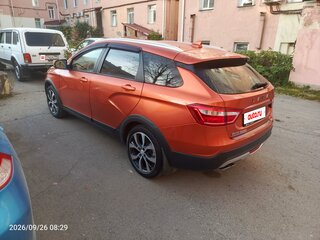 2018 Lada (ВАЗ) Vesta SW Cross I, оранжевый, 1300000 рублей, вид 2