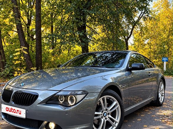 2007 BMW 6 серии 630i II (E63/E64), серый