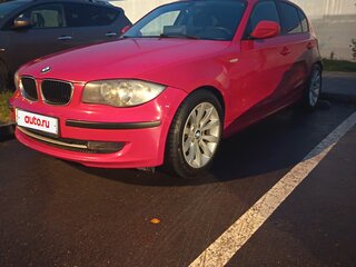 2010 BMW 1 серии 118i I (E81/E82/E87/E88) Рестайлинг, красный, 680000 рублей, вид 1