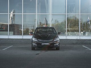 2016 Hyundai Solaris I Рестайлинг, чёрный, 1049000 рублей, вид 3