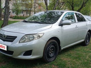 2007 Toyota Corolla AMT X (E140, E150), серебристый, 585000 рублей, вид 2