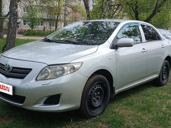 2007 Toyota Corolla AMT X (E140, E150), серебристый, 490000 рублей - вид 1