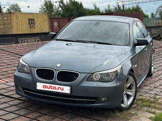 2008 BMW 5 серии 528i V (E60/E61) Рестайлинг, серый, 1200000 рублей, вид 2