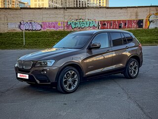 2013 BMW X3 30d xDrive II (F25), коричневый, 1550000 рублей, вид 1