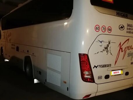 2017 Higer KLQ 6122, белый, 12000000 рублей, вид 4