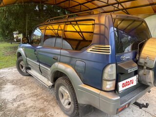 2000 Toyota Land Cruiser Prado 90 Series Рестайлинг, синий, 1100000 рублей, вид 2