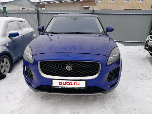 2019 Jaguar E-Pace I, синий - вид 21