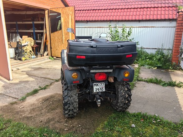 2021 Stels ATV-600YS Leopard, зелёный, 600000 рублей - вид 6