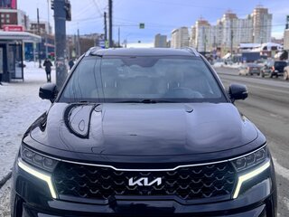 2021 Kia Sorento IV, чёрный, 3700000 рублей, вид 2