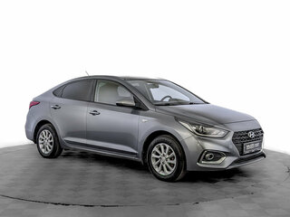 2017 Hyundai Solaris II, серый, 1150000 рублей, вид 3