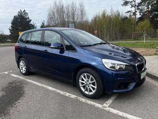 2017 BMW 2 серии Gran Tourer Gran Tourer 216d F46, синий, 1320000 рублей, вид 4
