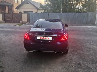 2015 Mercedes-Benz C-Класс 180 IV (W205), синий, 2200000 рублей, вид 3