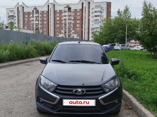 2020 Lada (ВАЗ) Granta I Рестайлинг, серый, 600000 рублей, вид 1