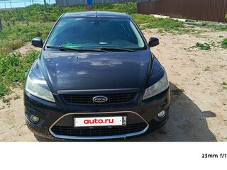 2008 Ford Focus II Рестайлинг, чёрный, 400000 рублей, вид 1