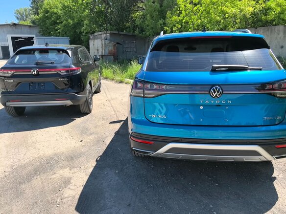 2022 Volkswagen Tayron I Рестайлинг, голубой - вид 24