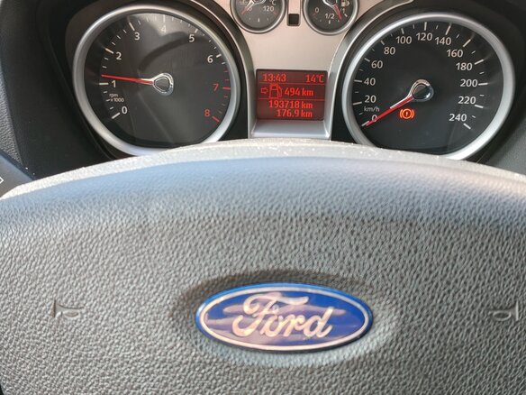 2008 Ford Focus II Рестайлинг, чёрный - вид 9