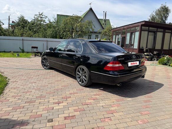 2005 Lexus LS 430 III Рестайлинг, чёрный, 1650000 рублей - вид 6
