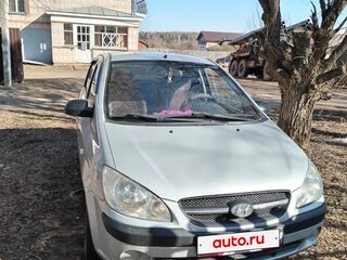 2008 Hyundai Getz I Рестайлинг, серебристый, 420000 рублей, вид 1