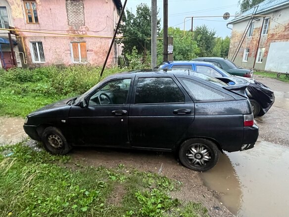 2006 Lada (ВАЗ) 2112, чёрный - вид 2
