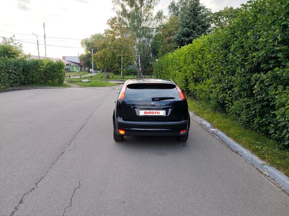 2007 Ford Focus II, чёрный - вид 4