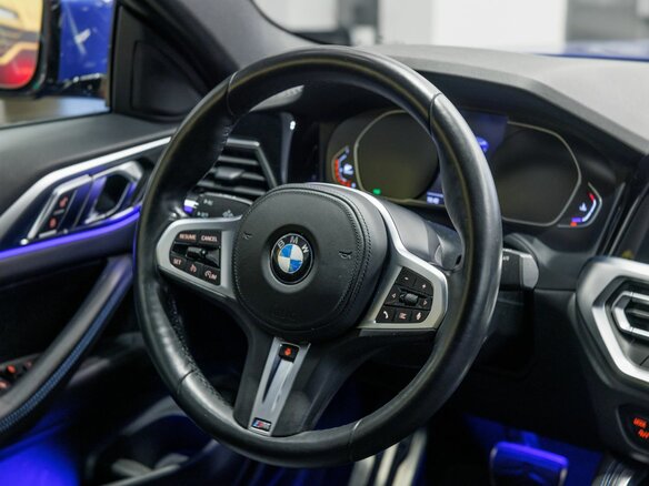 2021 BMW 4 серии 420d xDrive G22, G23, G26, синий - вид 25