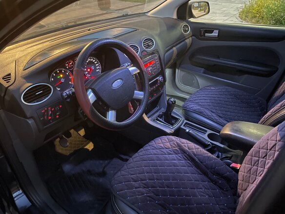 2007 Ford Focus II, чёрный, 235000 рублей - вид 6