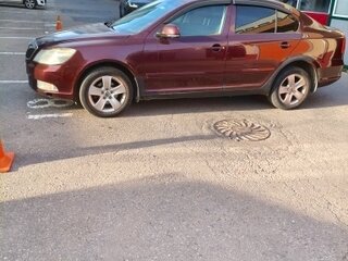2010 Skoda Octavia II (A5) Рестайлинг, пурпурный, 500000 рублей, вид 4