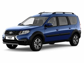 2026 Lada (ВАЗ) Largus Cross I Рестайлинг, синий, 2092000 рублей, вид 1